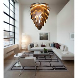 Lâmpadas modernas no interior: 175 + (foto) teto, parede, transformando
