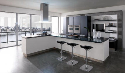 TV na cozinha - Prático, elegante, Original (135+ fotos). Melhores opções de hospedagem