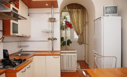 TV na cozinha - Prático, elegante, Original (135+ fotos). Melhores opções de hospedagem