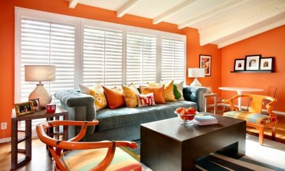 Terracota Cor no Interior - Desde os primórdios até os dias atuais. 195+ (fotos) Compatibilidade de cores brilhantes