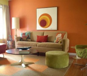 Terracota Cor no Interior - Desde os primórdios até os dias atuais. 195+ (fotos) Compatibilidade de cores brilhantes