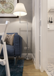 Candeeiro de pé na casa: um elemento de decoração ou uma maneira de criar estilo e conforto? 200+ (fotos) opções de piso para sala, quarto e cozinha