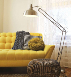Candeeiro de pé na casa: um elemento de decoração ou uma maneira de criar estilo e conforto? 200+ (fotos) opções de piso para sala, quarto e cozinha