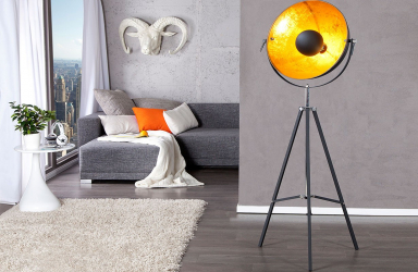 Candeeiro de pé na casa: um elemento de decoração ou uma maneira de criar estilo e conforto? 200+ (fotos) opções de piso para sala, quarto e cozinha