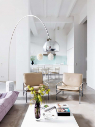 Candeeiro de pé na casa: um elemento de decoração ou uma maneira de criar estilo e conforto? 200+ (fotos) opções de piso para sala, quarto e cozinha
