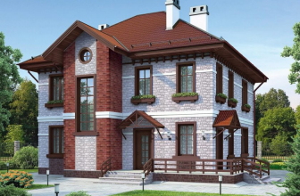 Ground siding: Material features. 180+ (Photo) do-it-yourself exterior trim (stone, plastic, wood)