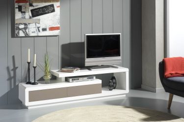 Mesas de cabeceira em estilo moderno: 200 + (Foto) Idéias originais para TV (canto, branco, vidro)
