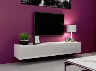 Mesas de cabeceira em estilo moderno: 200 + (Foto) Idéias originais para TV (canto, branco, vidro)