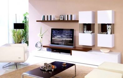 Mesas de cabeceira em estilo moderno: 200 + (Foto) Idéias originais para TV (canto, branco, vidro)
