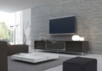 Mesas de cabeceira em estilo moderno: 200 + (Foto) Idéias originais para TV (canto, branco, vidro)