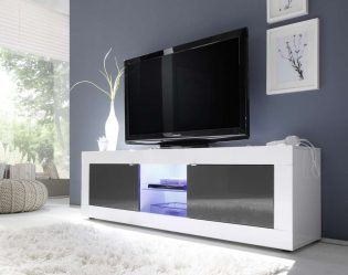 Mesas de cabeceira em estilo moderno: 200 + (Foto) Idéias originais para TV (canto, branco, vidro)