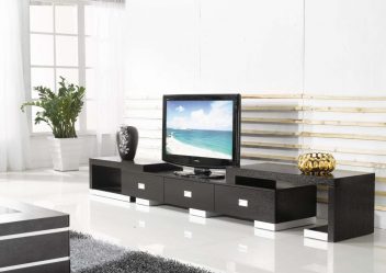 Mesas de cabeceira em estilo moderno: 200 + (Foto) Idéias originais para TV (canto, branco, vidro)