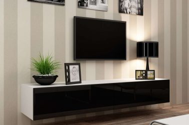 Mesas de cabeceira em estilo moderno: 200 + (Foto) Idéias originais para TV (canto, branco, vidro)