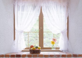 Que lindo pendurar o tule na cozinha? Curto ou Longo? 145+ Fotos de novos produtos na área de têxteis para interiores