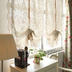 Que lindo pendurar o tule na cozinha? Curto ou Longo? 145+ Fotos de novos produtos na área de têxteis para interiores