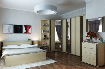 Create your own interior: 110+ Photos of designs Corner bedrooms with napolem. You could not even guess about these ideas!