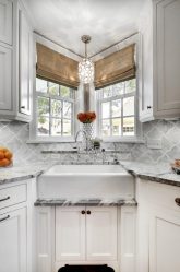 Design de Cozinhas de Canto: 175+ Soluções Fotográficas para Headsets de Cozinha