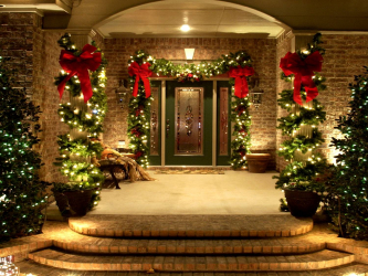 Criando um feriado ou uma decoração interessante com guirlandas: 145+ (fotos) de decoração deslumbrante, janelas, árvores de Natal, paredes. Idéias arrojadas que podem mudar seu interior. 4 master classes