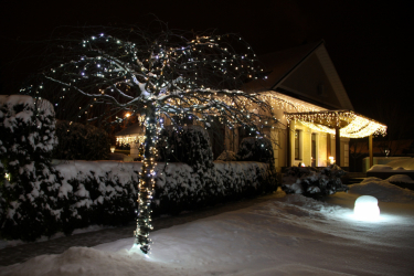 Criando um feriado ou uma decoração interessante com guirlandas: 145+ (fotos) de decoração deslumbrante, janelas, árvores de Natal, paredes. Idéias arrojadas que podem mudar seu interior. 4 master classes