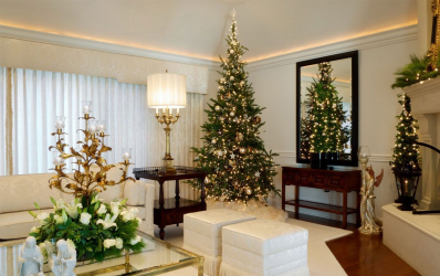 Criando um feriado ou uma decoração interessante com guirlandas: 145+ (fotos) de decoração deslumbrante, janelas, árvores de Natal, paredes. Idéias arrojadas que podem mudar seu interior. 4 master classes