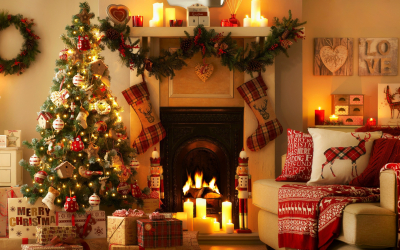Criando um feriado ou uma decoração interessante com guirlandas: 145+ (fotos) de decoração deslumbrante, janelas, árvores de Natal, paredes. Idéias arrojadas que podem mudar seu interior. 4 master classes