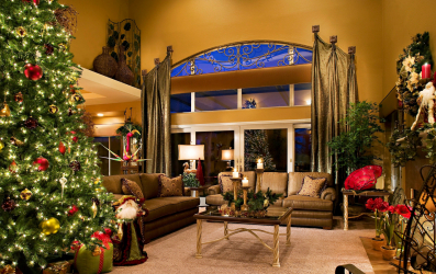 Criando um feriado ou uma decoração interessante com guirlandas: 145+ (fotos) de decoração deslumbrante, janelas, árvores de Natal, paredes. Idéias arrojadas que podem mudar seu interior. 4 master classes