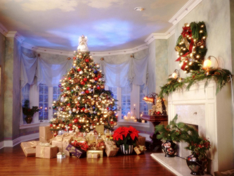 Criando um feriado ou uma decoração interessante com guirlandas: 145+ (fotos) de decoração deslumbrante, janelas, árvores de Natal, paredes. Idéias arrojadas que podem mudar seu interior. 4 master classes