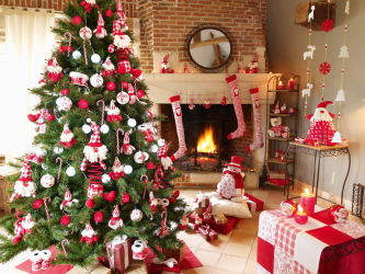 Criando um feriado ou uma decoração interessante com guirlandas: 145+ (fotos) de decoração deslumbrante, janelas, árvores de Natal, paredes. Idéias arrojadas que podem mudar seu interior. 4 master classes