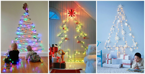 Criando um feriado ou uma decoração interessante com guirlandas: 145+ (fotos) de decoração deslumbrante, janelas, árvores de Natal, paredes. Idéias arrojadas que podem mudar seu interior. 4 master classes