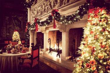 Criando um feriado ou uma decoração interessante com guirlandas: 145+ (fotos) de decoração deslumbrante, janelas, árvores de Natal, paredes. Idéias arrojadas que podem mudar seu interior. 4 master classes