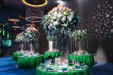 ของตกแต่งสำหรับโถงจัดงานแต่งงาน (175+ ภาพ): รายละเอียดที่ต้องพิจารณาก่อน