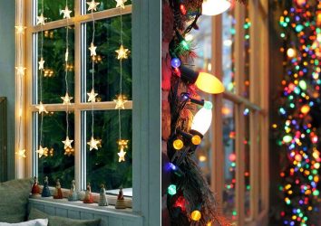 Janelas de decoração para o novo 2018: 170 + Idéias fotográficas que devem ser usadas