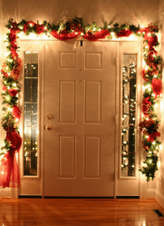 Idéias legais com as próprias mãos: Decorações na porta para todas as ocasiões (80 + Foto). Design sazonal e temático (+ Avaliações)