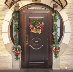 Idéias legais com as próprias mãos: Decorações na porta para todas as ocasiões (80 + Foto). Design sazonal e temático (+ Avaliações)