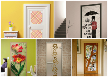 Idéias legais com as próprias mãos: Decorações na porta para todas as ocasiões (80 + Foto). Design sazonal e temático (+ Avaliações)