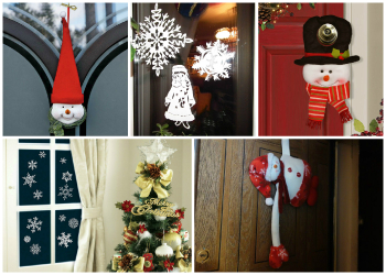 Idéias legais com as próprias mãos: Decorações na porta para todas as ocasiões (80 + Foto). Design sazonal e temático (+ Avaliações)