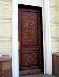 Idéias legais com as próprias mãos: Decorações na porta para todas as ocasiões (80 + Foto). Design sazonal e temático (+ Avaliações)