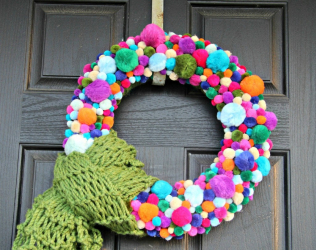 Idéias legais com as próprias mãos: Decorações na porta para todas as ocasiões (80 + Foto). Design sazonal e temático (+ Avaliações)