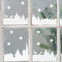 Como fazer decorações nas janelas de papel com as próprias mãos? (Mais de 150 fotos). Conhecemos o novo 2018 Year of the Dogs lindamente