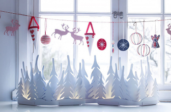 How to make decorations on the windows of paper with their own hands? (150+ Photos). We meet the new 2018 Year of the Dogs beautifully