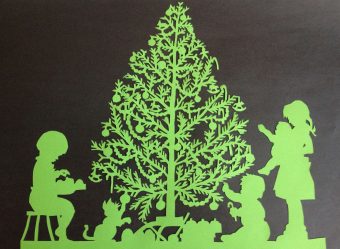 Como fazer decorações nas janelas de papel com as próprias mãos? (Mais de 150 fotos). Conhecemos o novo 2018 Year of the Dogs lindamente