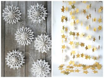 Como fazer decorações nas janelas de papel com as próprias mãos? (Mais de 150 fotos). Conhecemos o novo 2018 Year of the Dogs lindamente