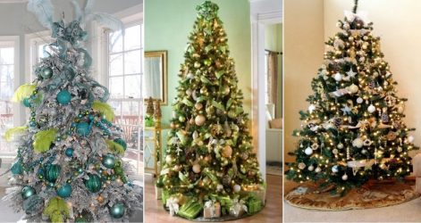 Como elegantemente e lindamente decorar a árvore de Natal para o novo 2018? Que tipo de brinquedos você precisa pegar? (Mais de 175 fotos)
