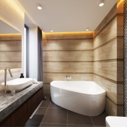 Design de banheiro elegante sem um banheiro (+100 fotos) - beleza combinada com conforto
