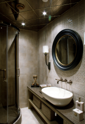 Design de banheiro elegante sem um banheiro (+100 fotos) - beleza combinada com conforto
