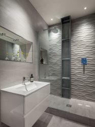 Design de banheiro elegante sem um banheiro (+100 fotos) - beleza combinada com conforto