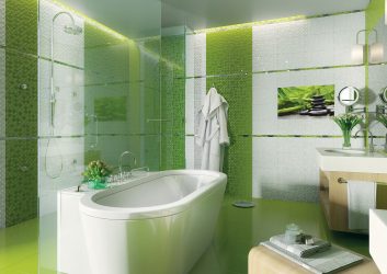 Design de banheiro elegante sem um banheiro (+100 fotos) - beleza combinada com conforto