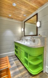 Design de banheiro elegante sem um banheiro (+100 fotos) - beleza combinada com conforto