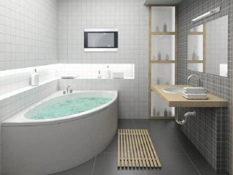 Design de banheiro elegante sem um banheiro (+100 fotos) - beleza combinada com conforto