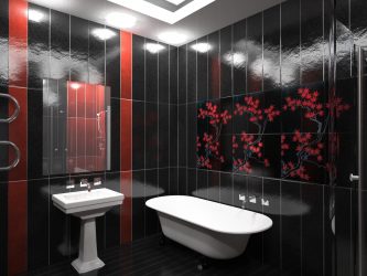 Design de banheiro elegante sem um banheiro (+100 fotos) - beleza combinada com conforto